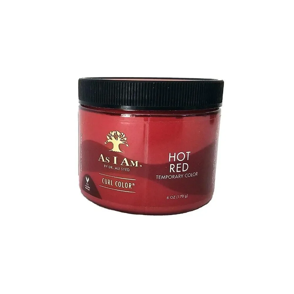 As I am Curl 6oz Color Hot Red Temporary Coil Color